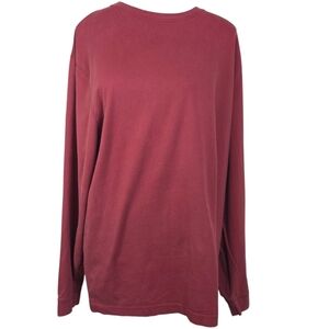L.L. Bean Rust Color Long Sleeve Cotton Shirt Size L